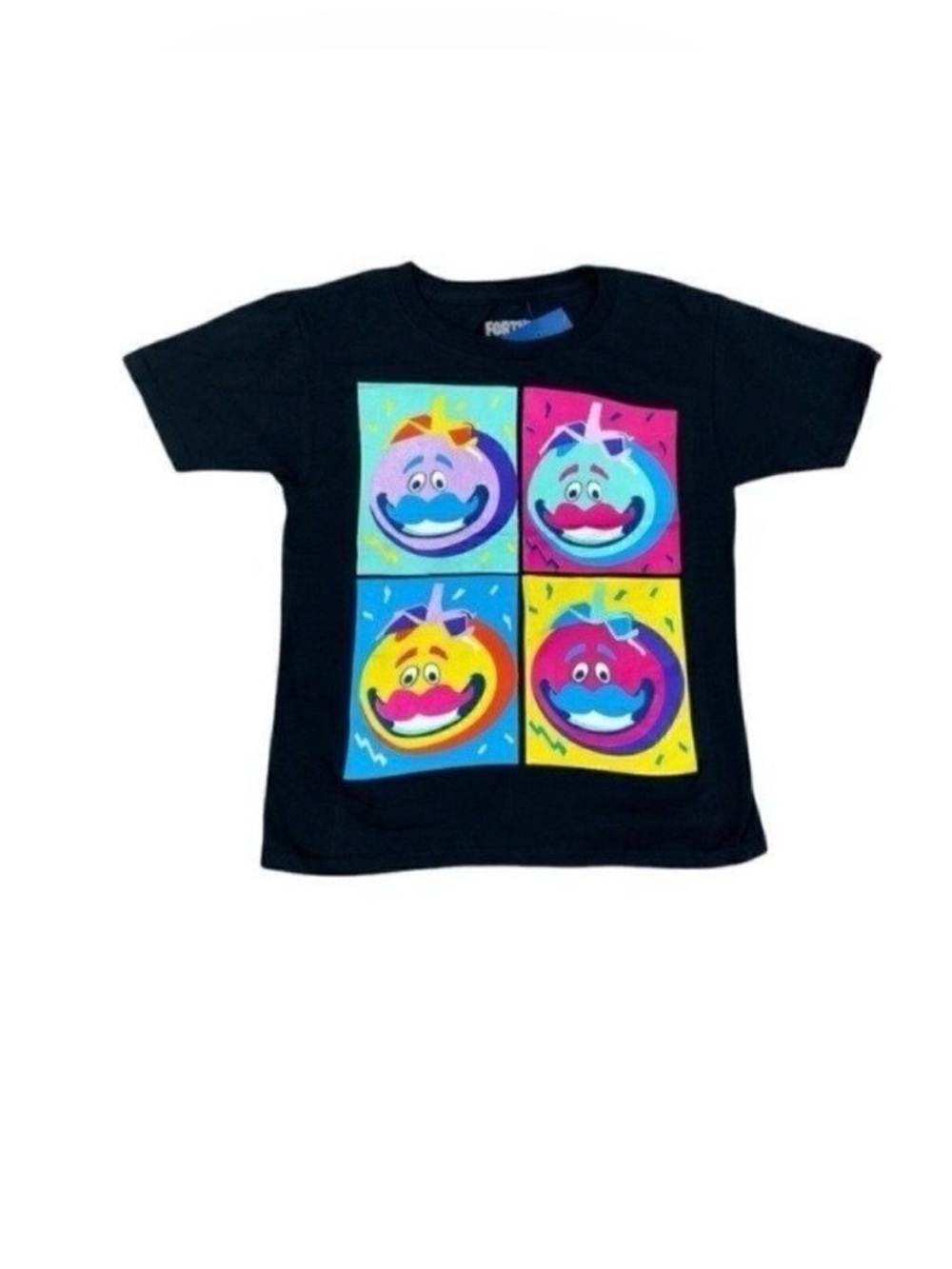 Fortnite Shirts Tomatohead Leader Grid Graphic Video Game Fan size Sm (6/7)